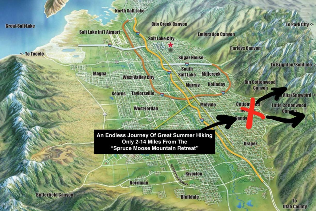 Spruce Moose Mtn Retreat W Sauna 11 Miles To World Class Ski 샌디 외부 사진